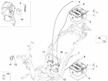 Telerruptores - Bateria - Claxon