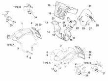 Alojamiento rueda - Guardabarros