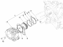 Grupo cilindro-pistón-eje