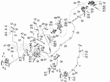 Tuberìas frenos - Pinzas del freno