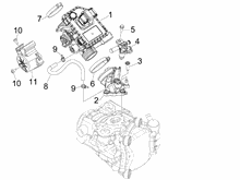 Cuerpo de mariposa - Inyector – Racor de admisión