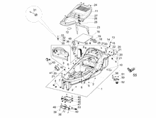 Alojamiento casco - Parte debajo sillìn