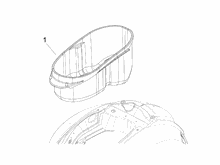 Alojamiento casco - Parte debajo sillìn