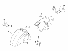 Alojamiento rueda - Guardabarros