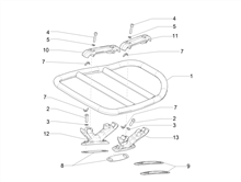 Portaequipajes trasero