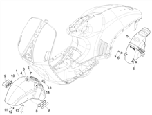 Alojamiento rueda - Guardabarros