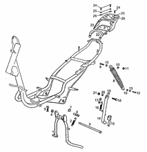 AMORTIGUADOR - CABALLETE